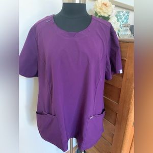 Cherokee Infinity Scrub Top 3X plus